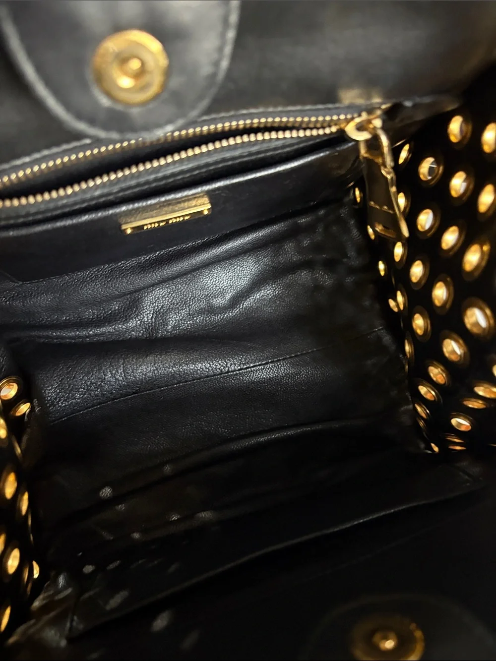 Miu Miu bold miu